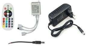 LED RGB Dimmelhető fényszalag 2x5m LED/4,8W/230V + távirányító