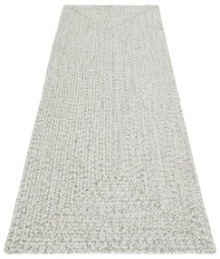 Fehér-bézs kültéri futószőnyeg 200x80 cm - NORTHRUGS