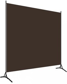 barna 1 paneles szövet paraván 175 x 180 cm