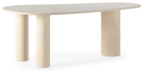 Étkezőasztal kő dekorral 100x201 cm Daila – MOME