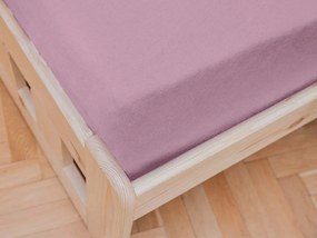 Jersey EXCLUSIVE rózsaszín lepedő 180x200 cm Grammsúly (rost sűrűség): Lux (190 g/m2)