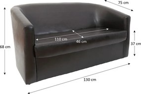 Cuba II NEW 4 személyes ülőgarnitúra Wenge N