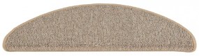 15 db szürke-barna lépcsőszőnyeg 65 x 21 x 4 cm