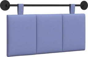 vidaXL Fali Fejtámla Falra szerelhető Farmerkék 100 x 55 x 5 cm szövet