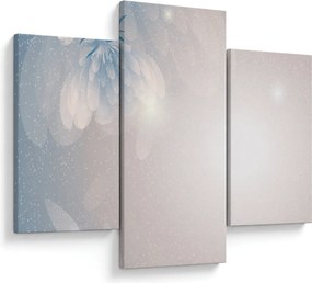 Kép - havas virágok (90x60 cm)