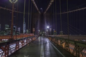 Poszter 30x20cm Brooklyn híd New Yorkban, Assaf Frank