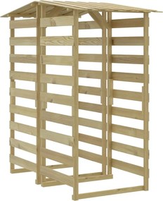 vidaXL 2 db impregnált fenyőfa pergola tetővel 100 x 90 x 200 cm