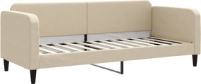 vidaXL krémszínű szövet kanapéágy 80 x 200 cm