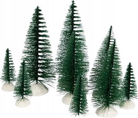 Magic Village karácsonyfadísz karácsonyi városkába 10 db-os