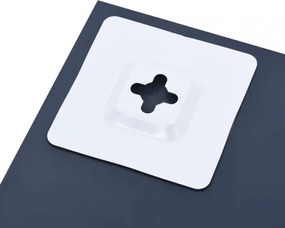 edzett üveg falitükör polccal 30 x 30 cm