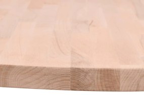 tömör bükkfa kerek asztallap Ø80 x 1,5 cm