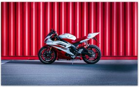 Fotótapéták 520x318 Fehér-piros Yamaha
