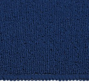 15 db sötétkék négyszögű csúszásmentes lépcsőszőnyeg 60 x 25 cm