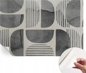 Öntapadós tapéta Fali furnér 3D Geometriai formák 104x70 cm