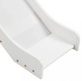 fenyőfa gyermek galériaágy-keret csúszdával/létrával 97x208 cm