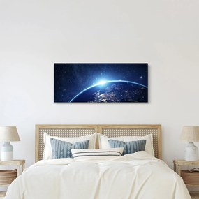 A Föld bolygó képe (120x50 cm)