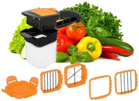 Többfunkciós gyümölcs- és zöldségszeletelő - 7 részes készlet