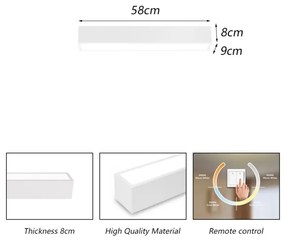 Immax NEO 07257L - LUNGO 20W/230V Wi-Fi LED dimmelhető lámpa, fehér + DO
