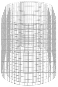 horganyzott vas gabion magaságyás 200x100x100 cm