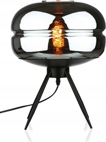 Modern Asztali Lámpa Design Üveg Éjjeli Lámpa E27 Loft Retro