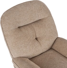 Forgó pihenőfotel bézs színben - MESA