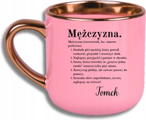 Bögre Rózsaszín Elegáns Nagy Vicces Ajándék Férfi