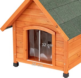 Smiley Classic kutyaház "S" 73x76.5x76.5 cm