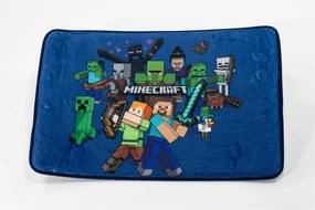 Minecraft Battle lábtörlő, fürdőszobai kilépő 40x60 cm