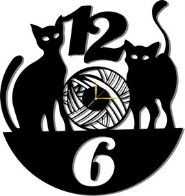 Áttört Falióra Macskák Cicák 50CM L 17 Szín