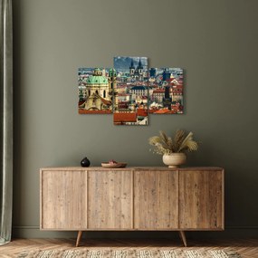 Kép - Prágai panoráma (90x60 cm)