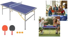 Beltéri pingpongasztal hálóval