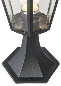 Klasszikus kültéri lámpás talp fekete 48 cm IP44 - New Orleans