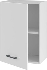 Konyhaszekrény Akasztós Felső Ajtóval Fehér Akril Szett 40 cm