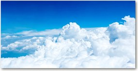 Fotó üvegkép Felhők madártávlatból 140x70