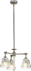 Elstead Lighting AGATHA BATH-AGATHA3P-BN Csillár 3x3,5W/G9 320LM IP44