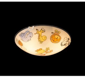 Globo 40607 - Gyerek mennyezeti lámpa KIDDY 2xE27ILLU/60W/230V