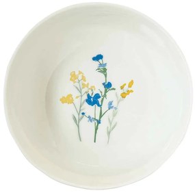 Porcelán mélytányér Mille Fleurs Yellow