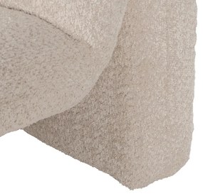 Bézs buklé fotel – Ixia