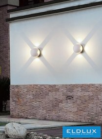 UNIVERSO fali lámpa LED 10w 1200lm 4000k IP65 ∅105×75mm fehér