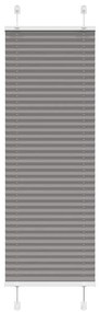 pliszírozott redőny antracit 50x100 cm szövetszélesség 49,4 cm