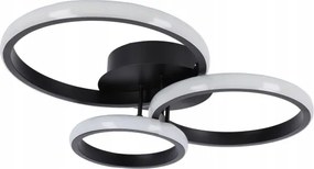 LED dimmelhető mennyezeti lámpatest LED/70W/230V 3000-6500K fekete + távirányító