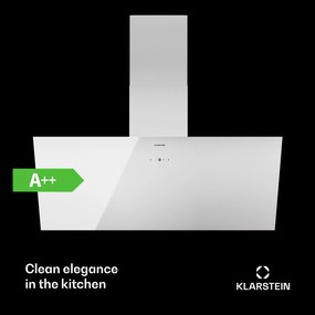 Klarstein Laurel 90, páraelszívó, 90 cm, elszívott levegő: 247 m³/h, LED érintő