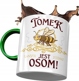 Zöld Bögre Tomi Férj Kolléga Ajándék Nyomtatott Fotóval