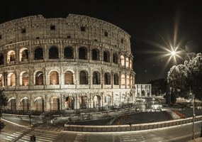 Poszter 66,5x46,5cm Híres római Colosseum, Assaf Frank