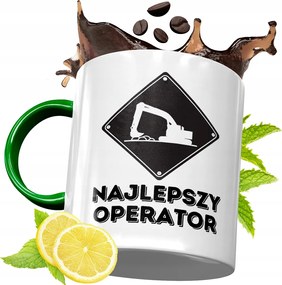 Zöld Bögre Építőknek Születésnapra Ajándék fényképes nyomtatással