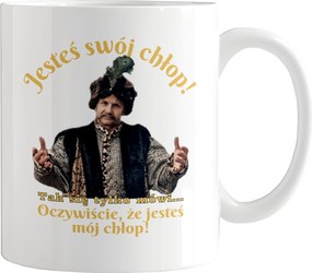 Nyomott Mintás Bögre Sorozat 1670 Hop Hop Bögre Kerámia Nyomott Mintás 330 ML