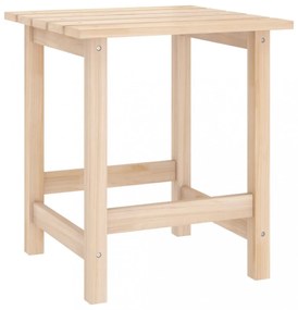 tömör fenyőfa kerti adirondack szék asztallal