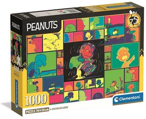 Snoopy Icons in Color 1000 db-os Compact puzzle Clementoni
