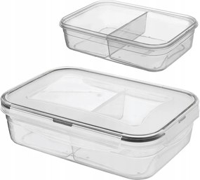 Uzsonnás doboz Reggeliző osztott uzsonnás doboz ebéd nagy XL