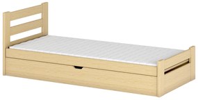 Gyerekágy 90 x 190 cm Nia (ágyráccsal és tárolóhellyel) (borovi fenyő). Akció -10%. 1012888